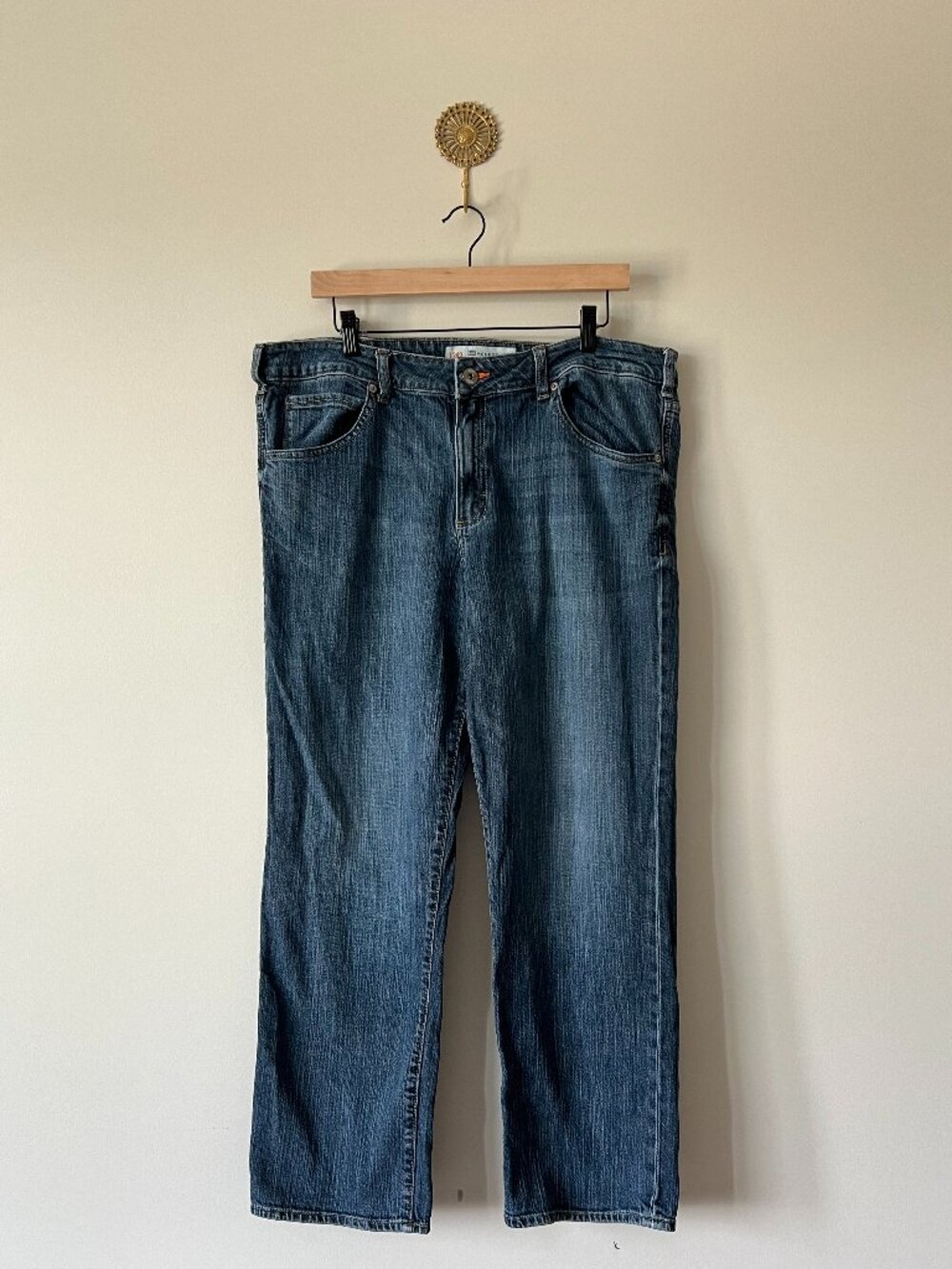 Lee Modern Series L342 Straight Leg Jeans Men’s 38x30 Medium Wash Denim